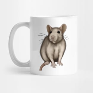 Cute Rat Drawing Mug